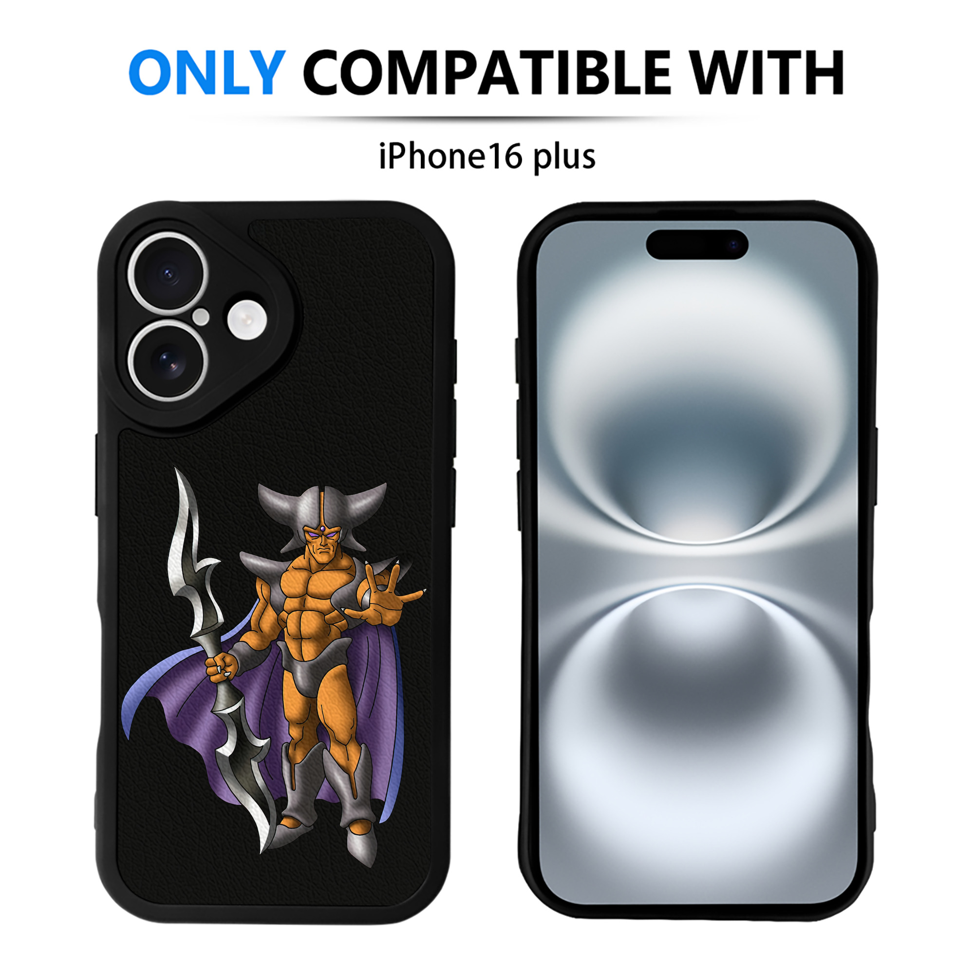 （画像用） ドラゴンクエスト Doragon Kuesuto Dragon Quest 【iPhone 16シリーズ対応】シリコンスマホケース（レザー調） 材質：シリコン